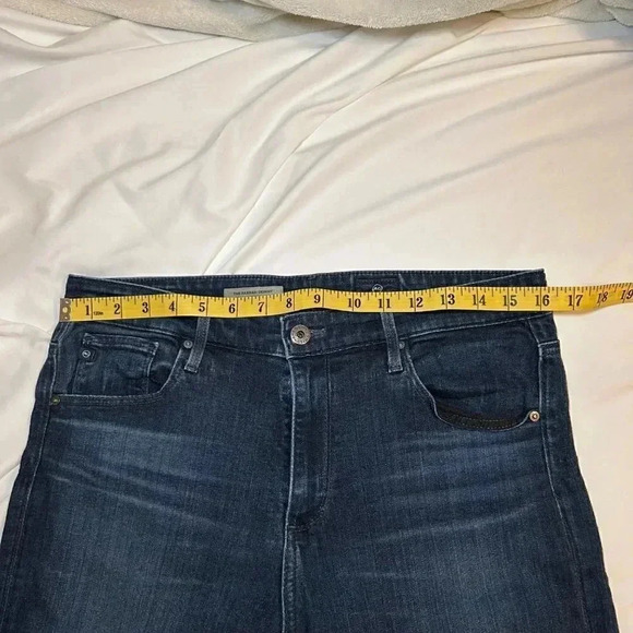 AG Adriano Goldschmied The Farrah Size 32R High Rise Skinny Jean Date Night - Picture 13 of 13
